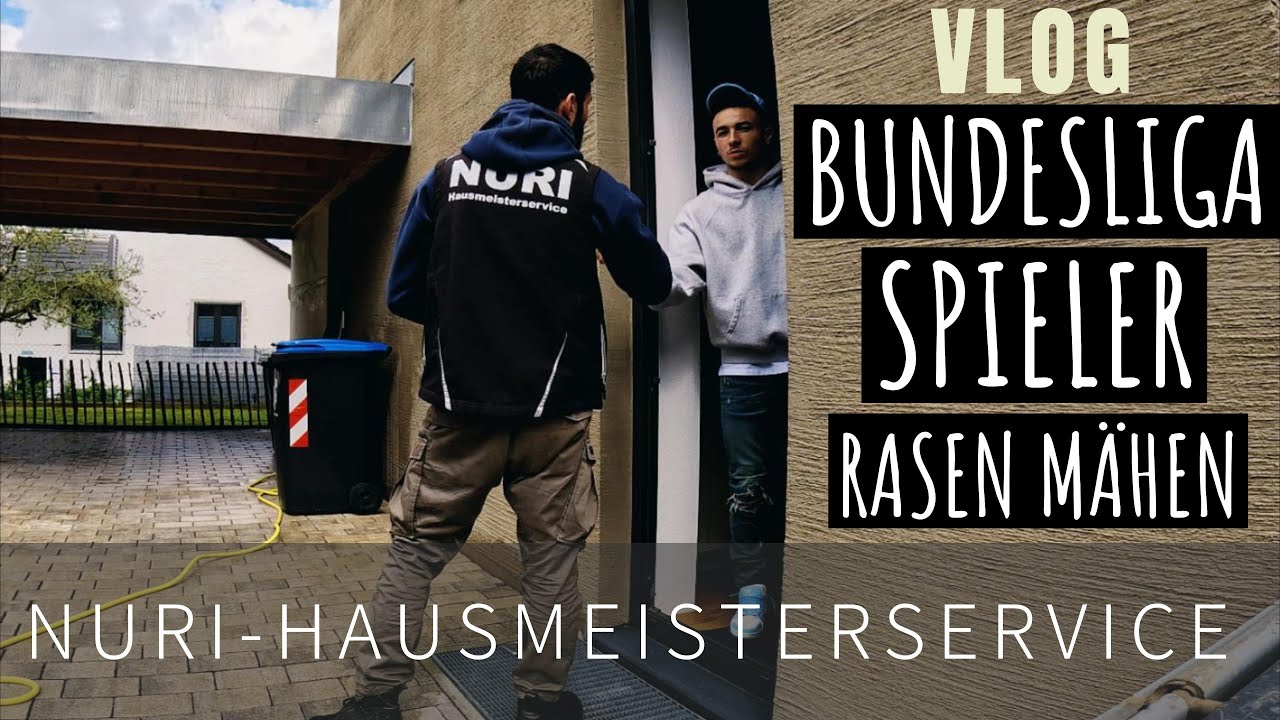 Nuri-Hausmeisterservice / Heute bei #bundesliga Spieler Garten arbeiten erledigen 🍃. #rubenvargas