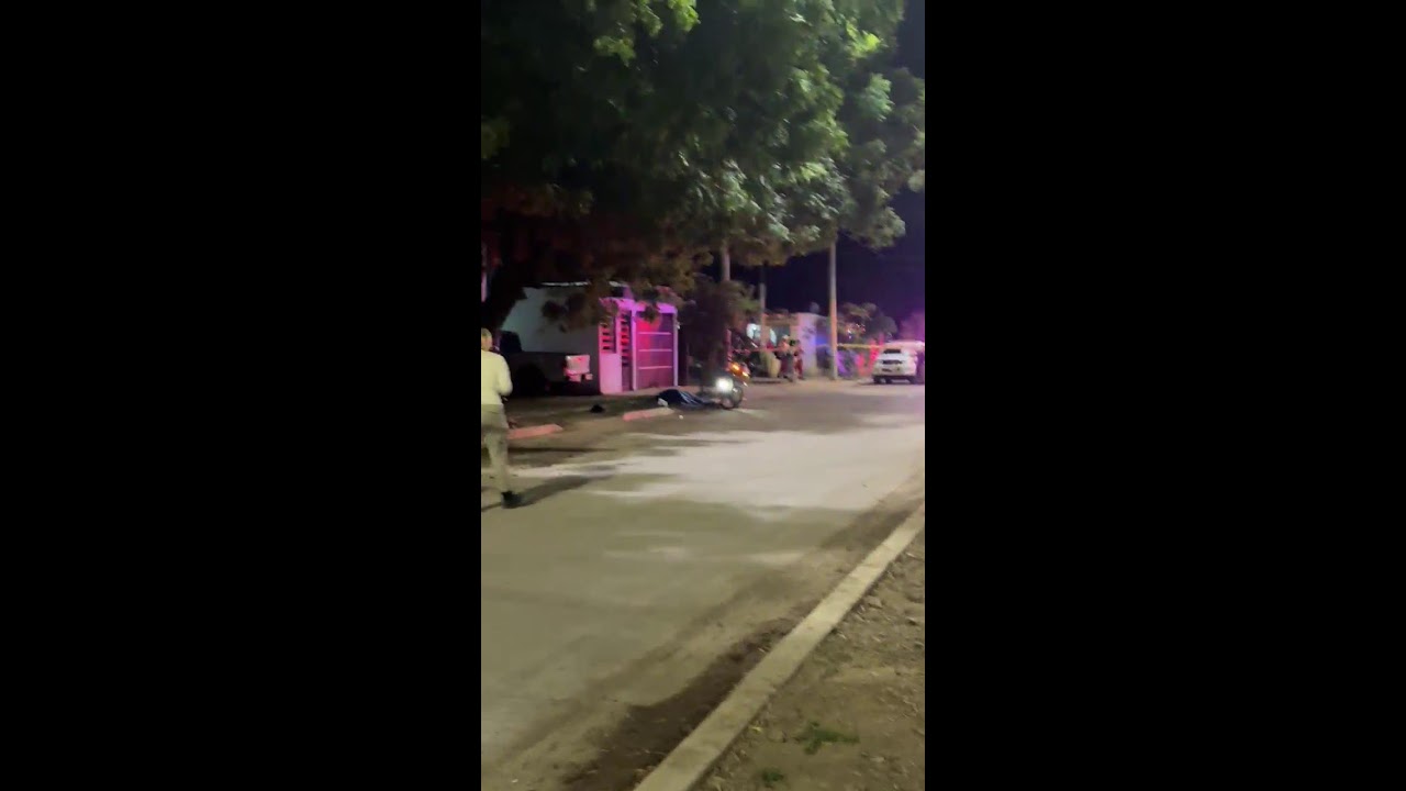 Matan a balazos a un motociclista en Paseo Alameda, al norte de Culiacán