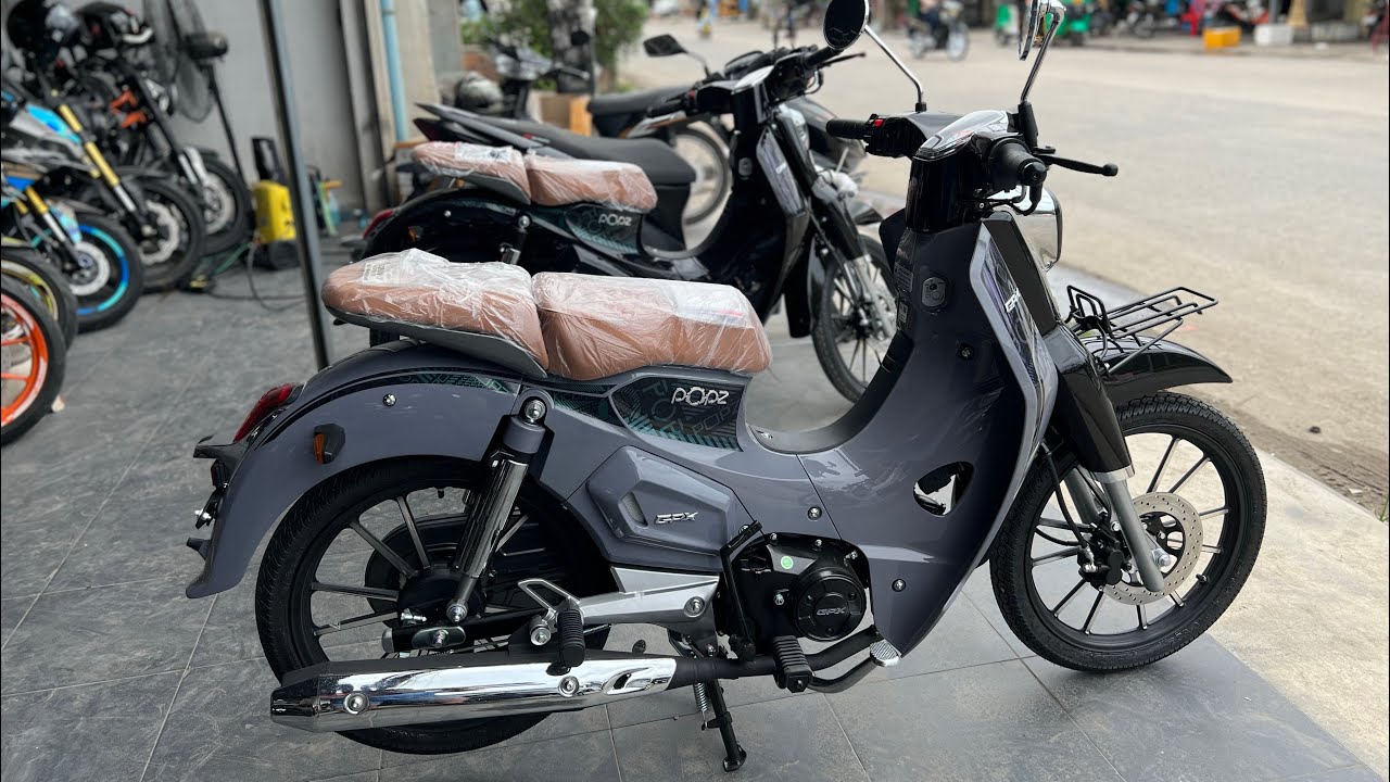 សូមបង្ហាញខ្លះៗ ពី GPX POPz 125 2024 ពណ៌ថ្មី ស្អាត ពេញនិយម