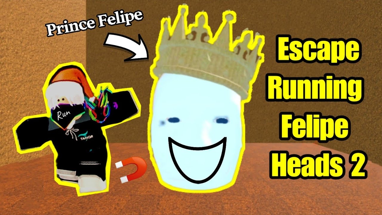 [Gaming] Escape Running Felipe Head 2 | All-level game guide #robloxgamer #escaperunningfelipehead2