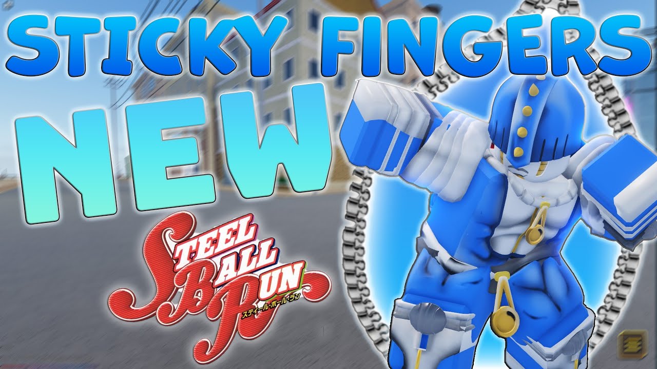 [YBA] **NEW** REWORKED Sticky Fingers WIPES SBR!