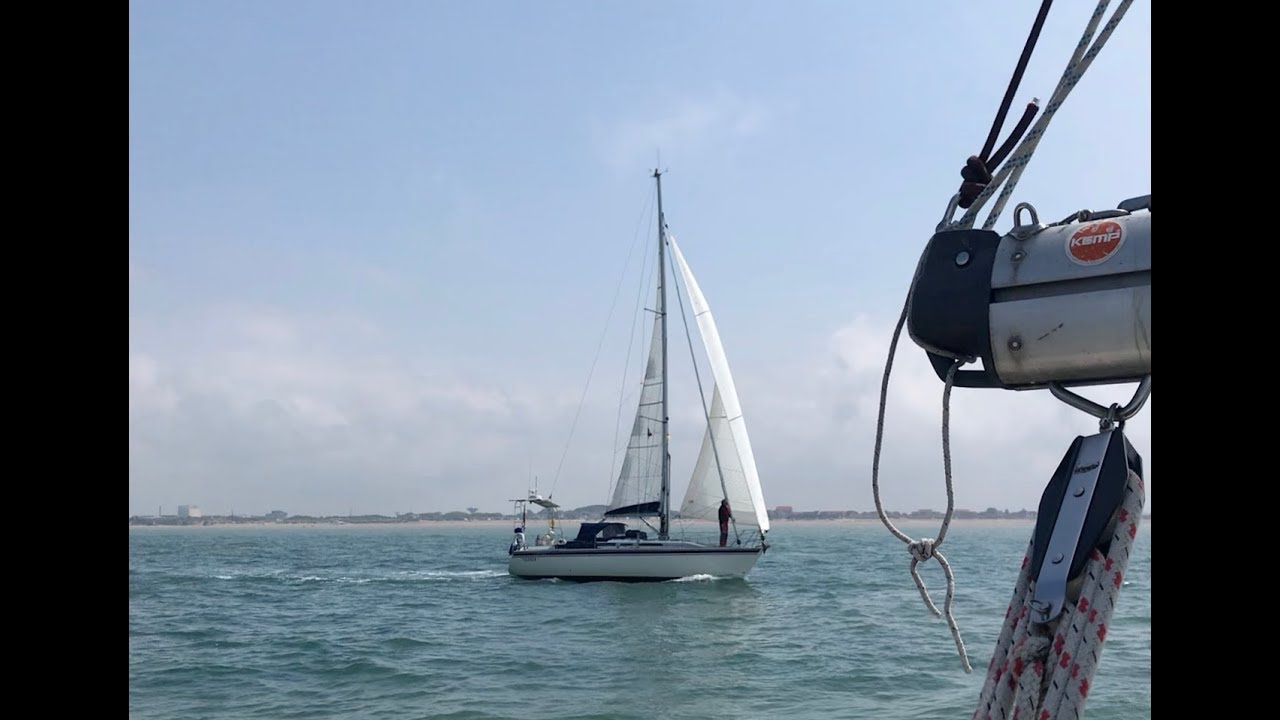 Single Handed Solo Sailing UK to Belgium and France 2019