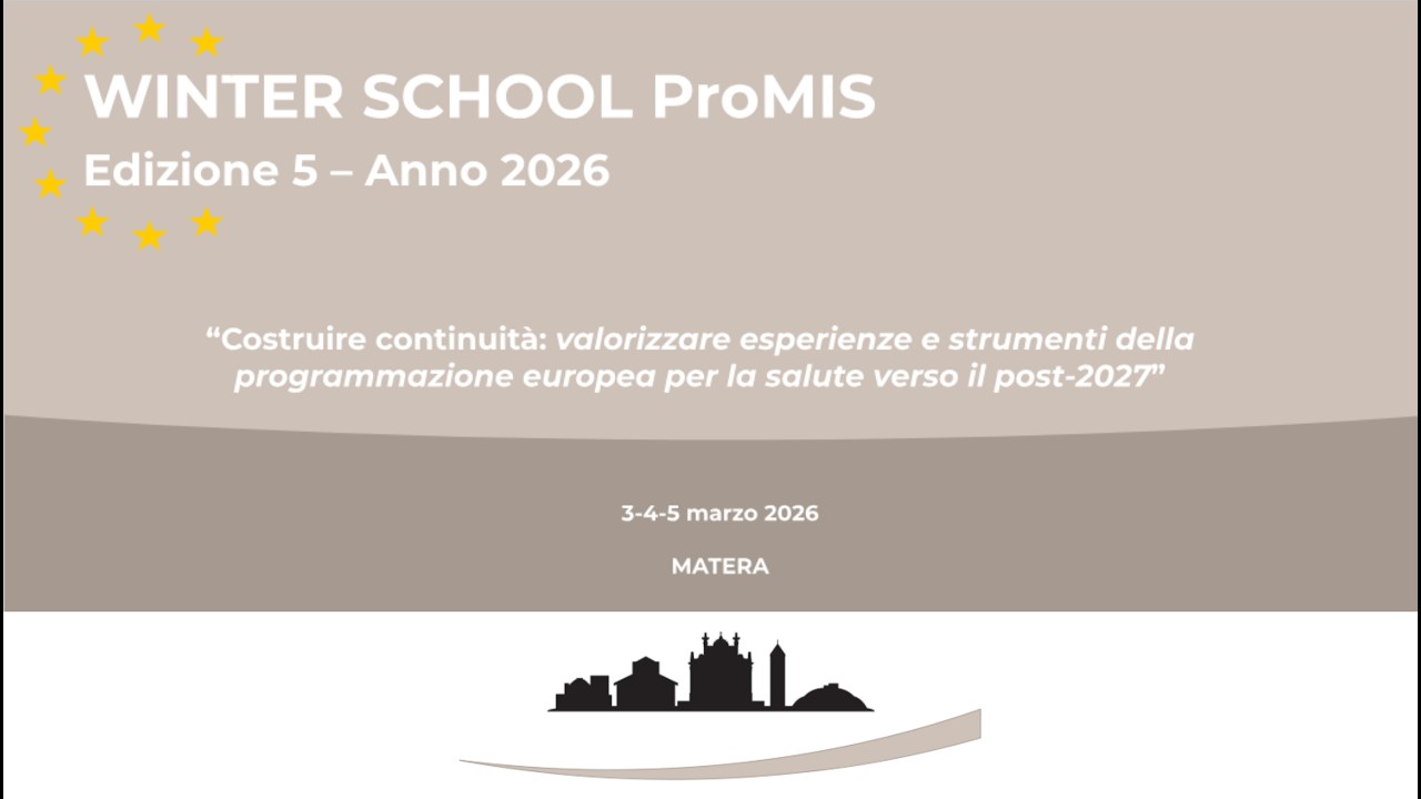 Winter School ProMIS - 5 marzo 2026 (9.30-12.45) 