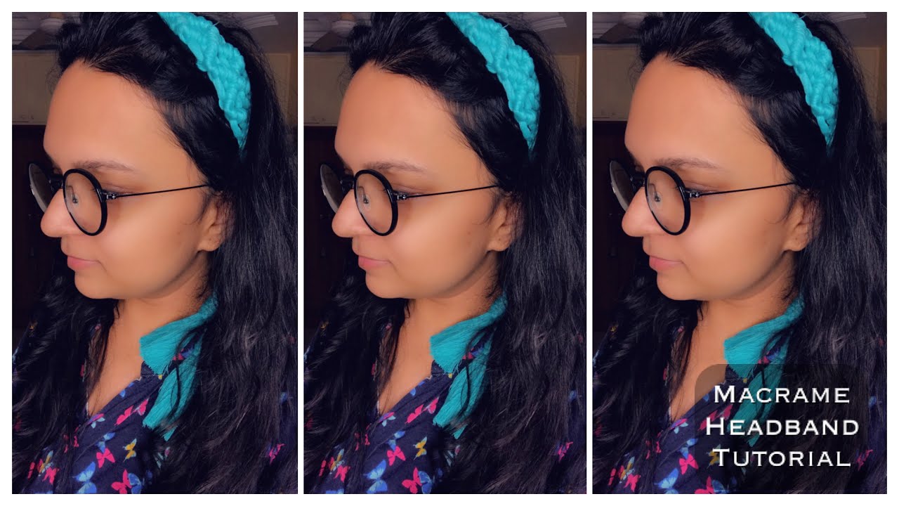 Macrame Headband Tutorial | Handmade Hairband | Hair Accessory Tutorial | DIY