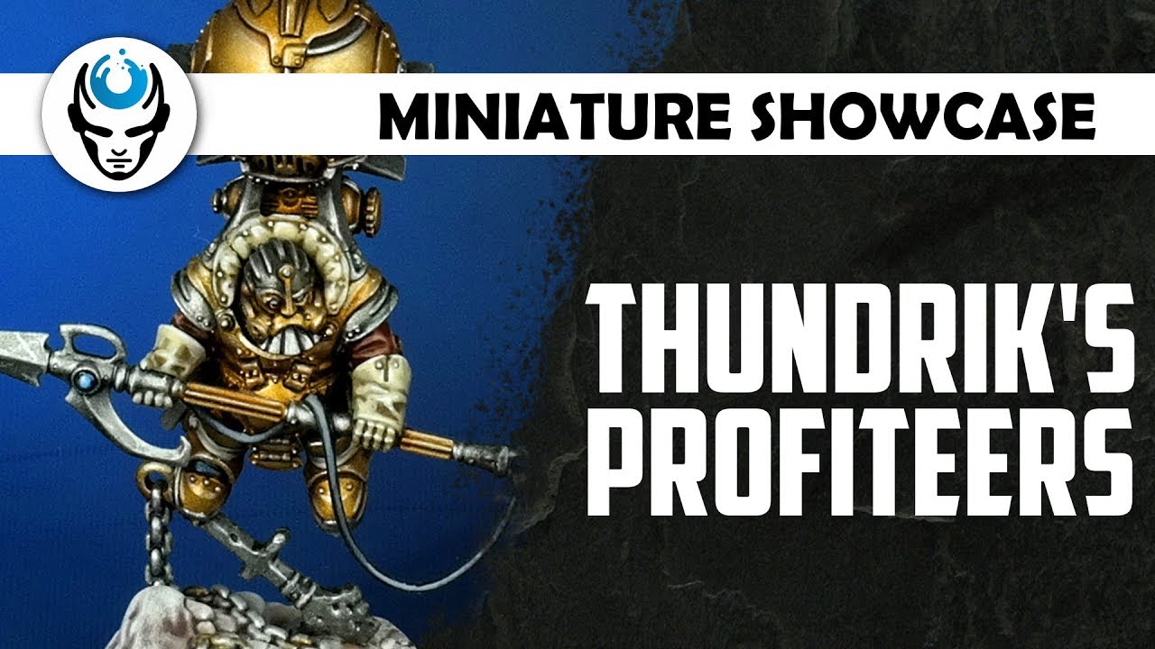 THUNDRIK'S PROFITEERS - LVL 5 MINIATURE SHOWCASE 4K