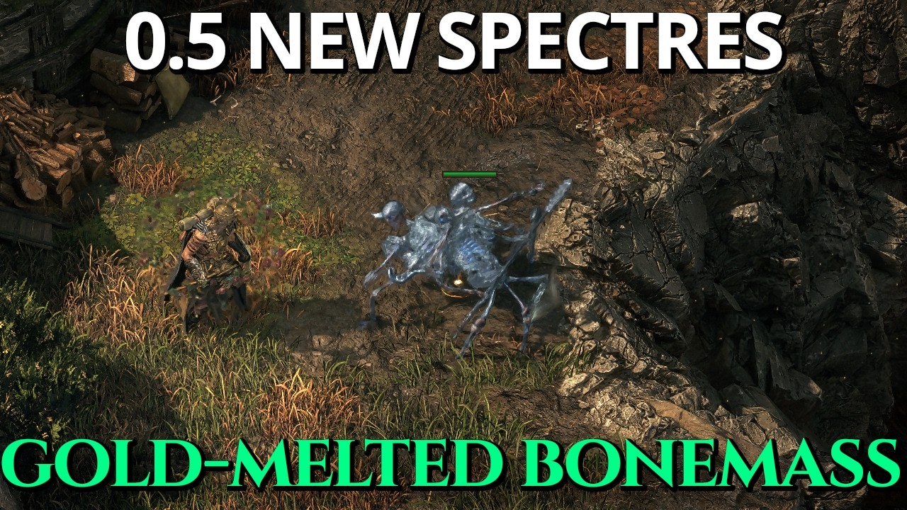 POE2 0.5 NEW Spectre Gold-melted Bonemass in T15 Endgame