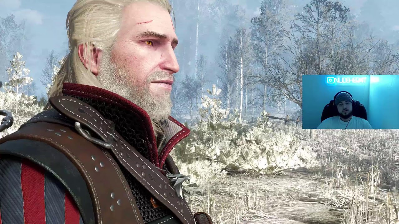 NudeHermit LIVE - Witcher 3 ZONKED Stream (this game is an all time great)