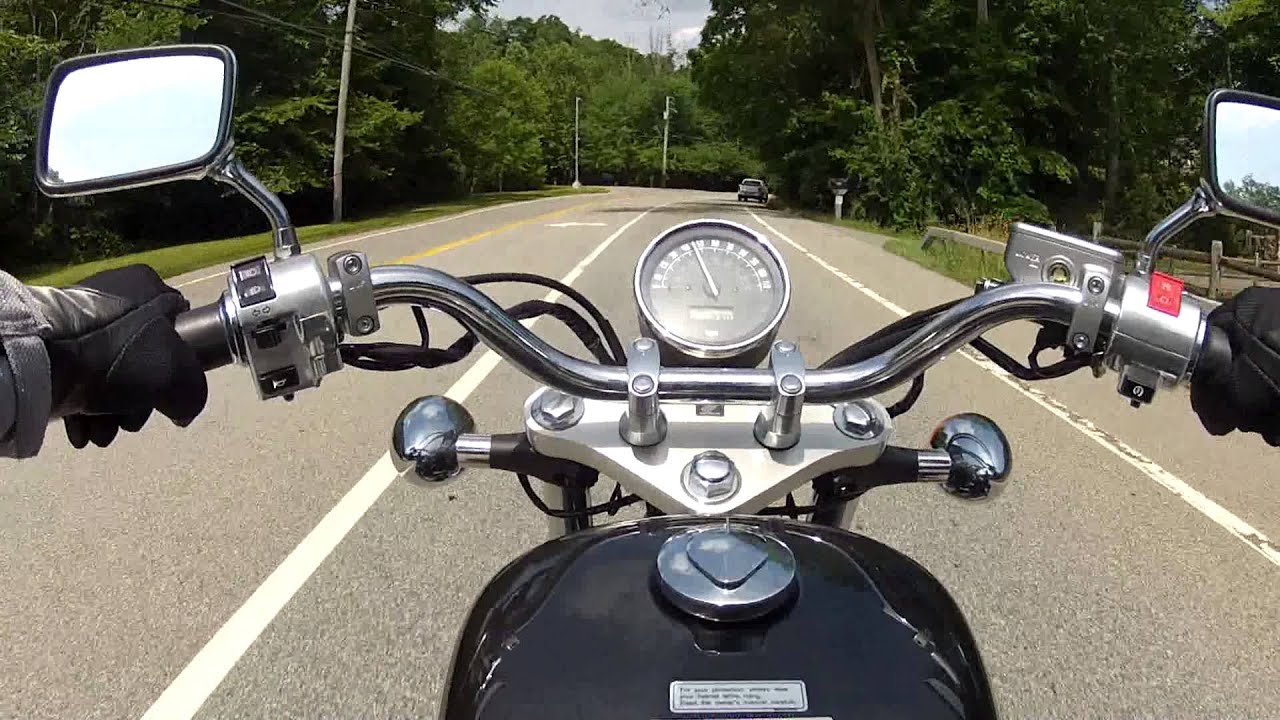 Ride on a Honda Shadow RS