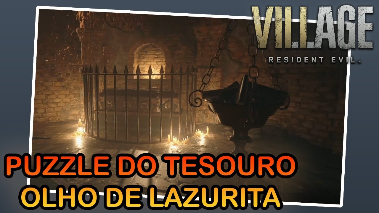 PUZZLE DO TESOURO DO CASTELO DIMITRESCU | RESIDENT EVIL VILLAGE | DICAS