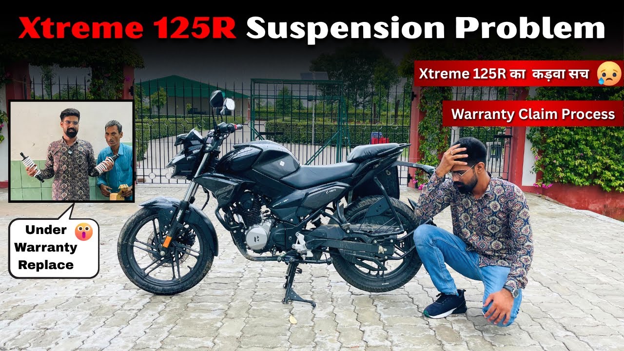 2025 Hero Xtreme 125R Review 🔥 | Xtreme 125R Shocker Problem 😥 - Warranty Claim Process, Timing..?