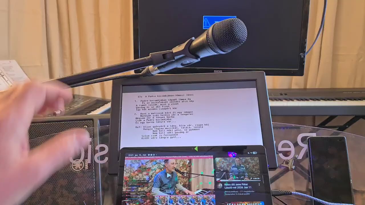 Hogyan live-ozok? Mi van a  függöny mögött ?