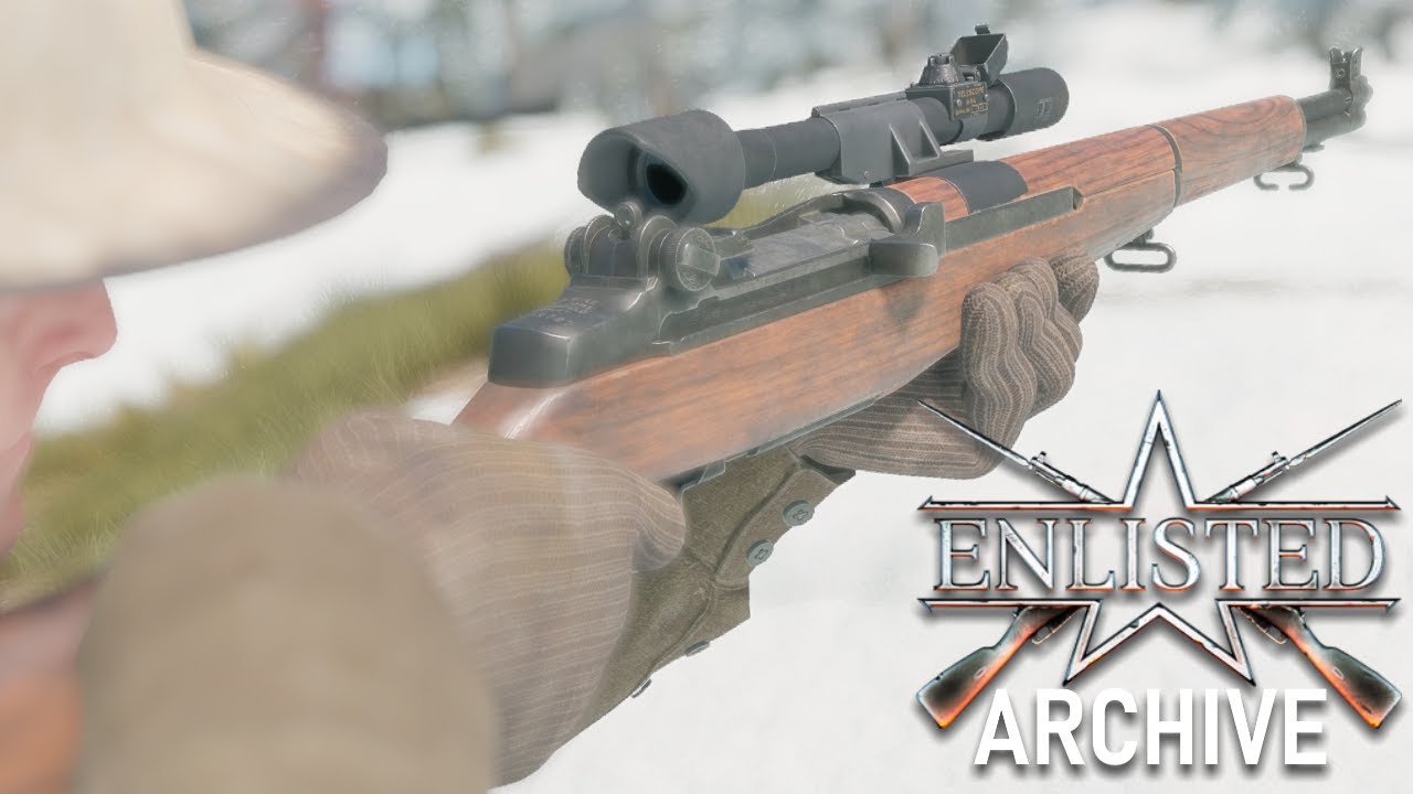 Enlisted Showcase - M1D Garand (M84 Scope)