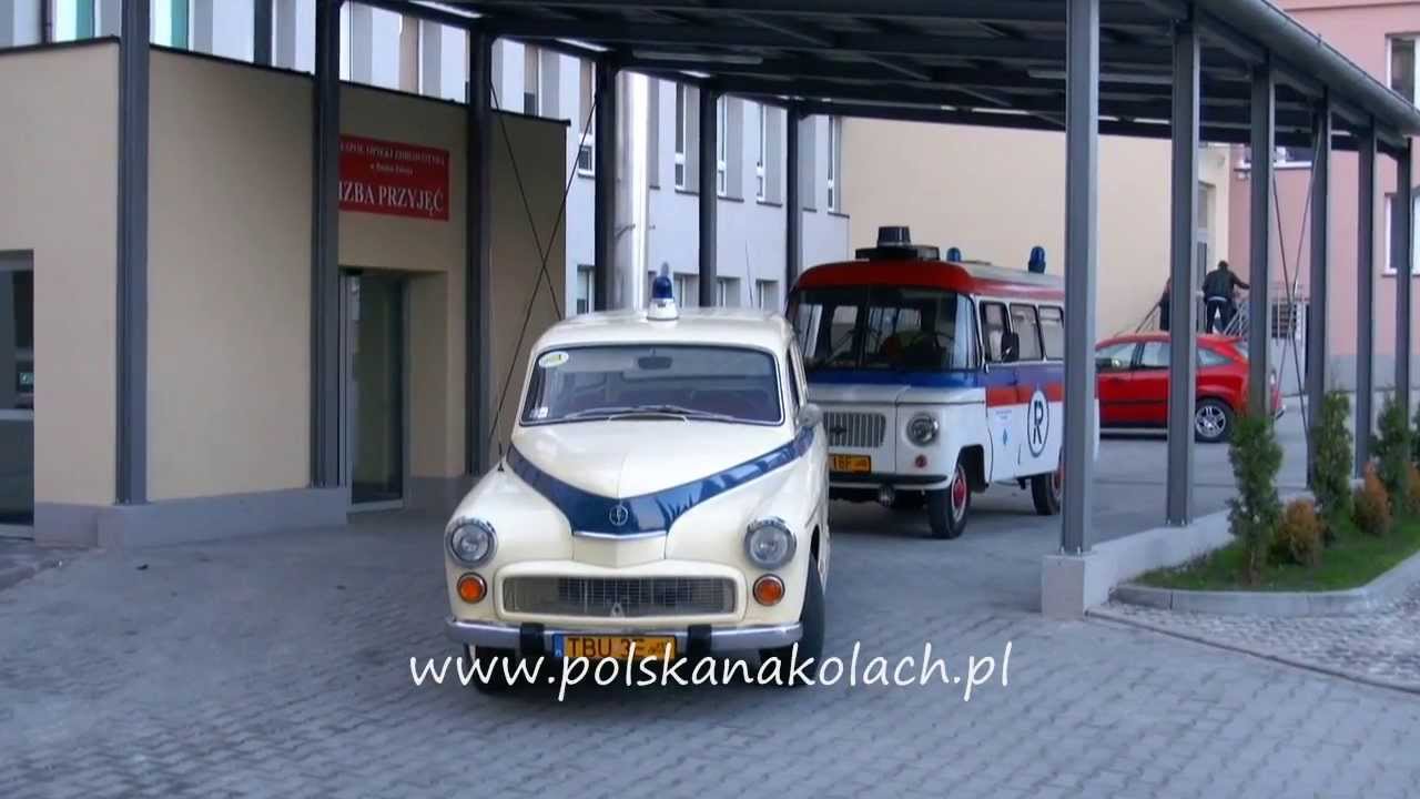 Fabrycznie były karetkami i będą nadal FSO Warszawa 223A oraz Nysa 522 R - po latach...