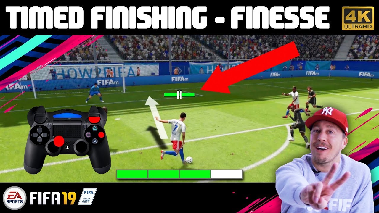 FIFA 19 Timed Finishing | der perfekte Torabschluss & R1 Finesse Schüsse | Schuss Tutorial (deutsch)