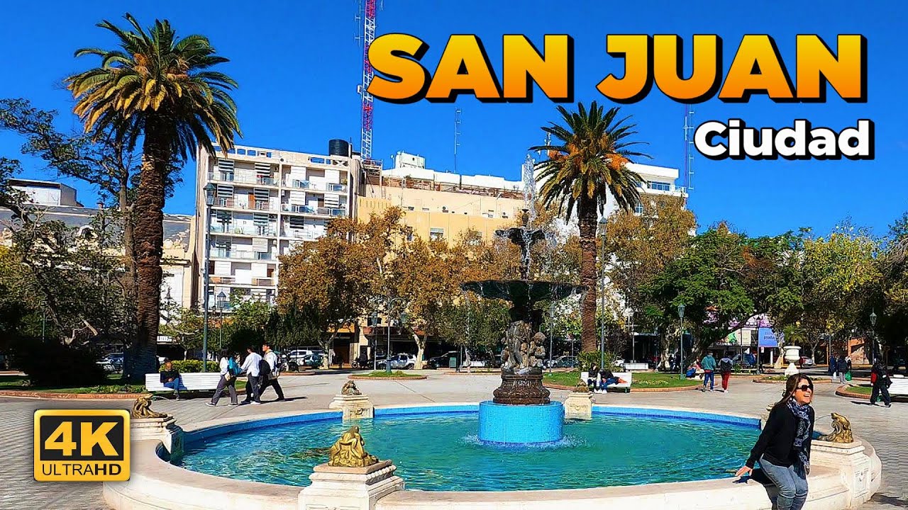 SAN JUAN 4K 🇦🇷 | Caminata bajo el Sol Cuyano.