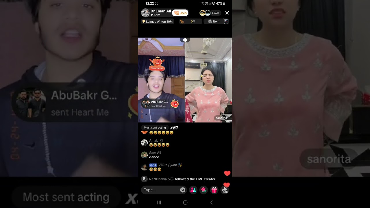 Dr eman vs senorita tiktok live funny mache 😁🤣🤣😁😁😃😃