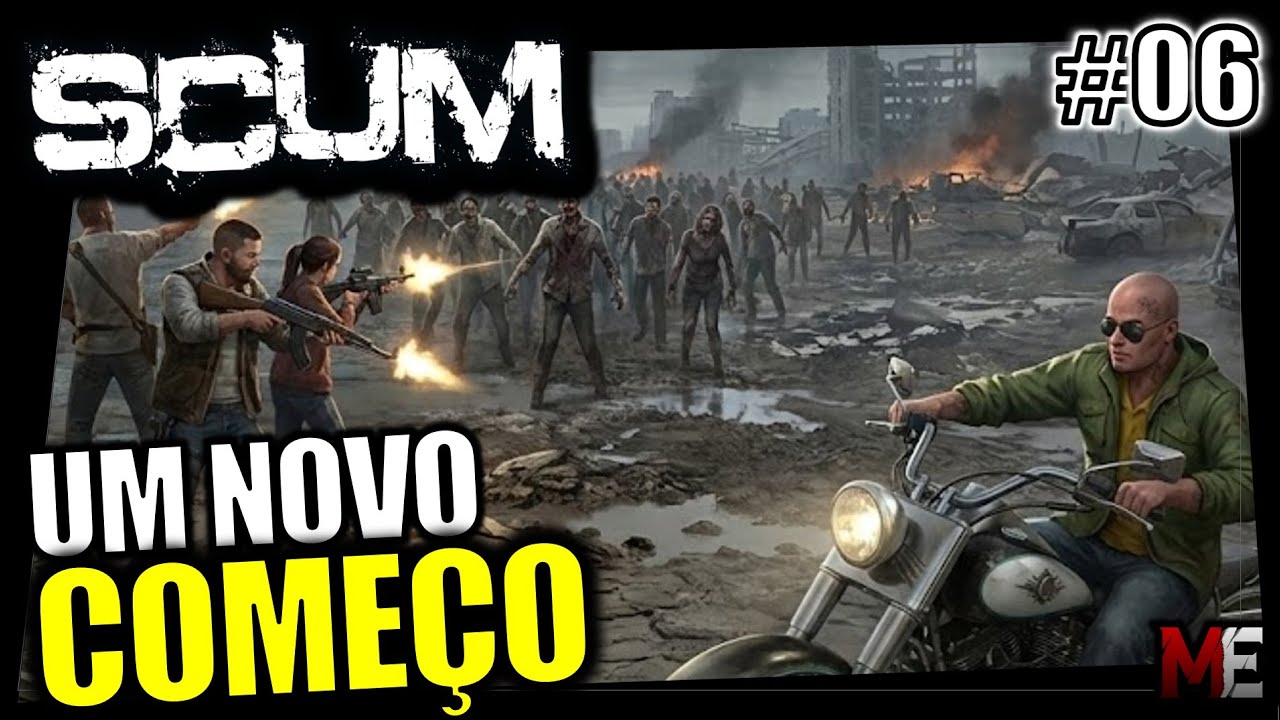 SCUM | #06 &ndash; UM NOVO COME&Ccedil;O (Tentando me reerguer!) - PT-BR