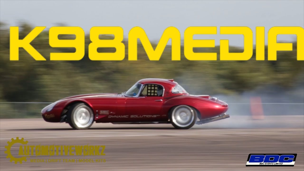 Jaguar E-Type | JZ Powered | Drift at Rockingham