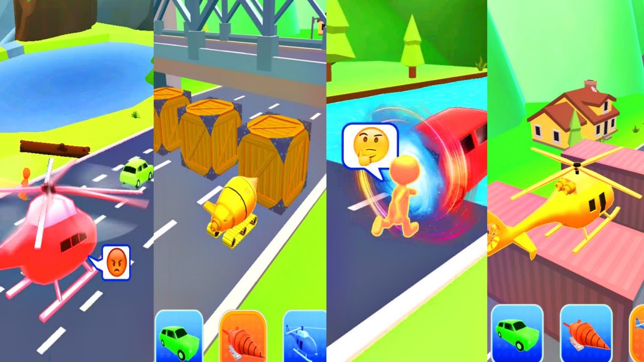 Chape shifting 🚔✈️🛵 all levels gameplay walkthrough ios,Android 2026