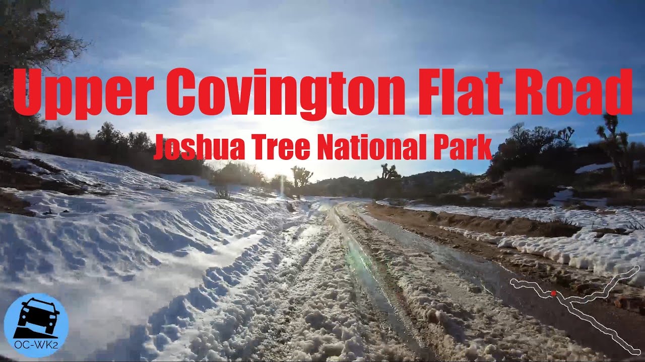 Upper Covington Flat Road (Eureka Peak) - Joshua Tree National Park