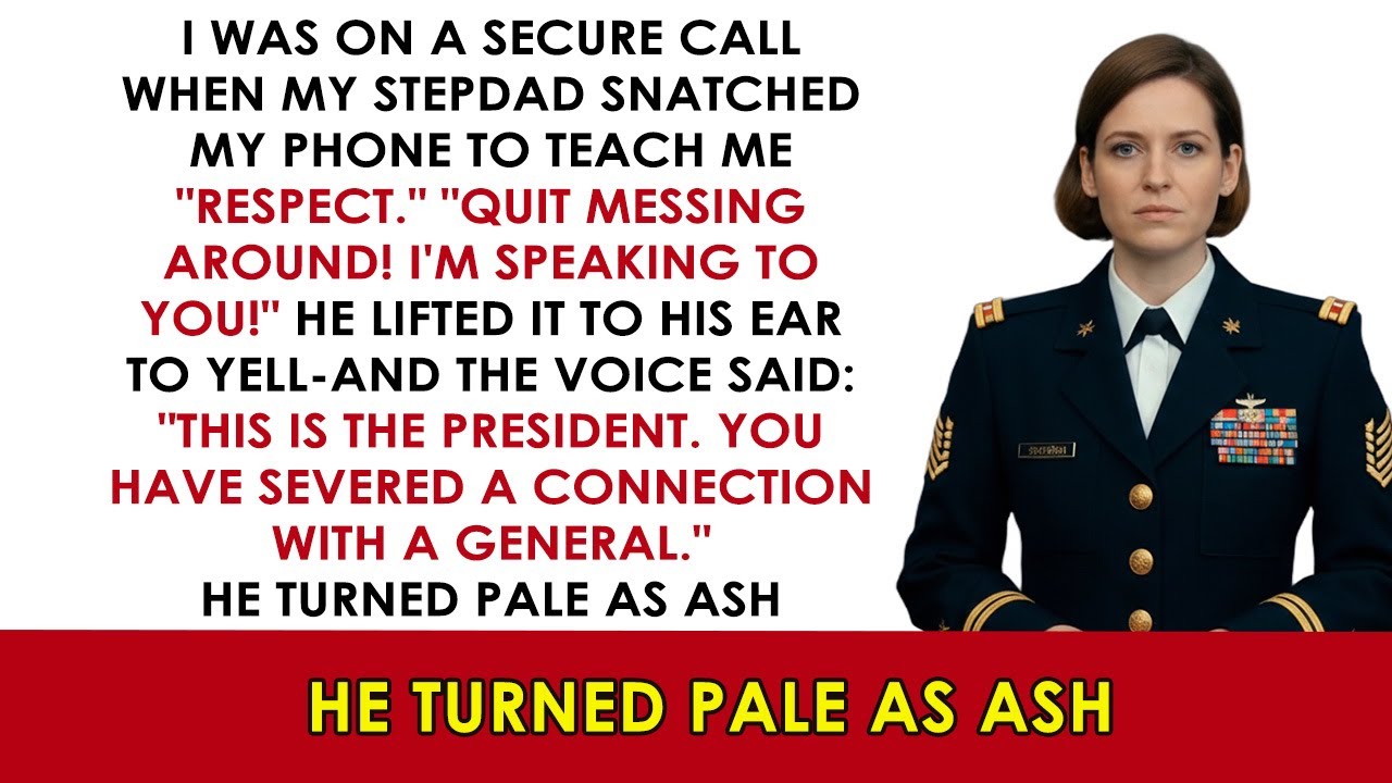 My Stepdad Grabbed My Phone— Then Froze When He Found Out Who Was On The Line…