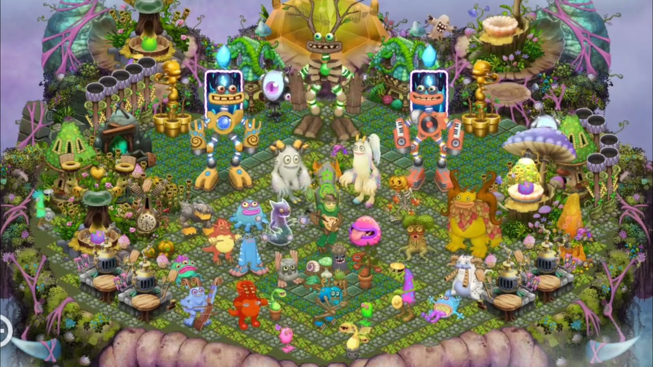 My Singing Monsters Mirror Plant Island Full Song (Slowed +Reverbed)