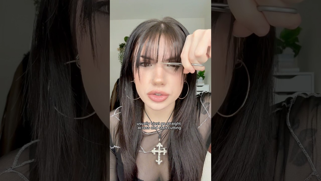 giving myself bangs AT HOME (FAIL) #haircut