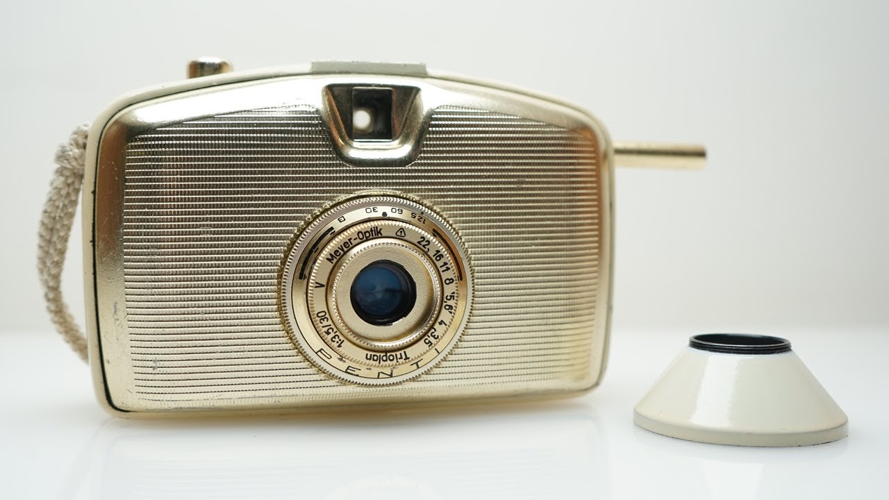 Zeiss Ikon VEB - Penti - White Gold - Compact 35mm Half-Frame Camera