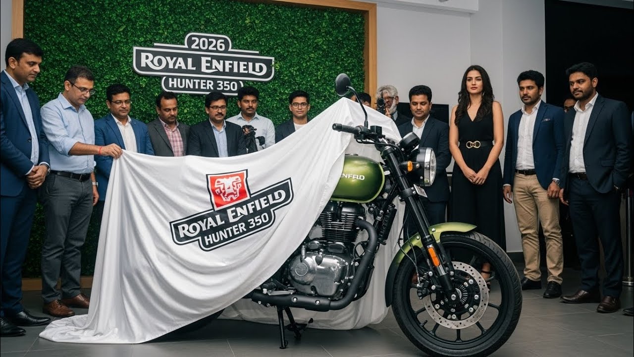 NEW Royal Enfield Hunter 350 (2026) – First Look Official Launch Finally Launches!