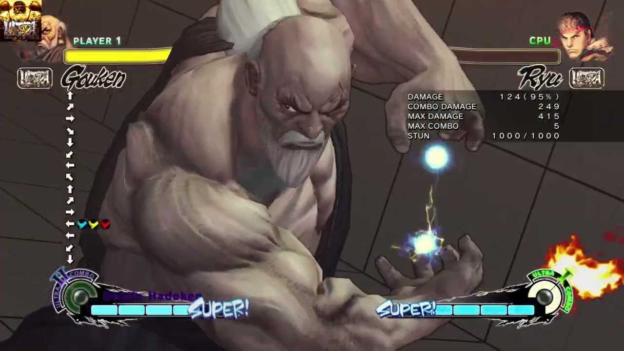 USF4 Gouken does mad damage