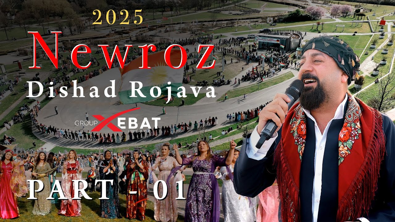 Newroz Leverkusen 2025 Dilshad Rojava Part 01 - نوروز ليفركوزن دلشاد روج افا