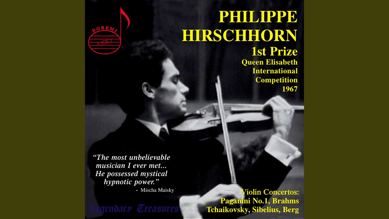 Violin Concerto in D Major, Op. 35, TH 59: I. Allegro moderato (Live)