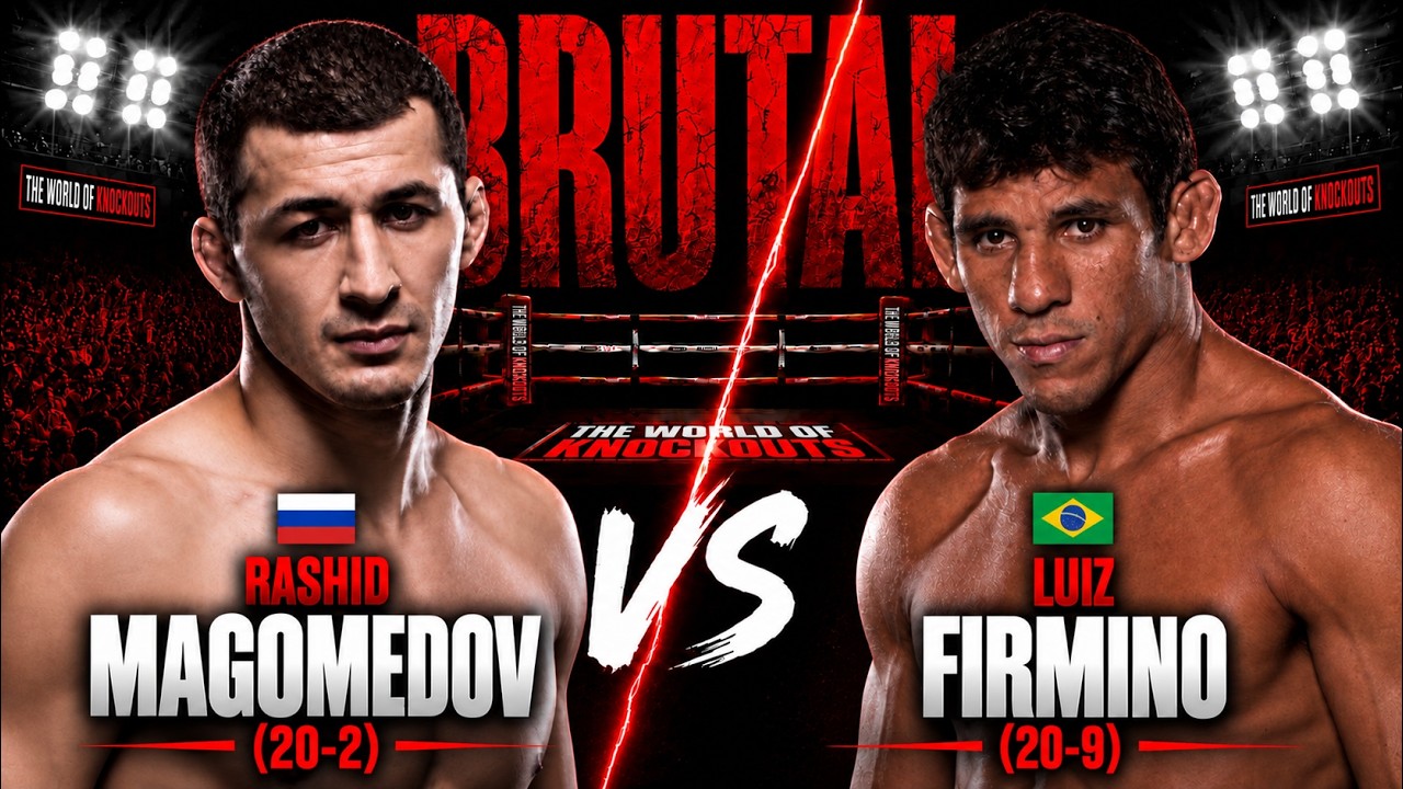 Rashid Magomedov vs Luiz Firmino | DAGESTAN Unleashed Another MMA MONSTER