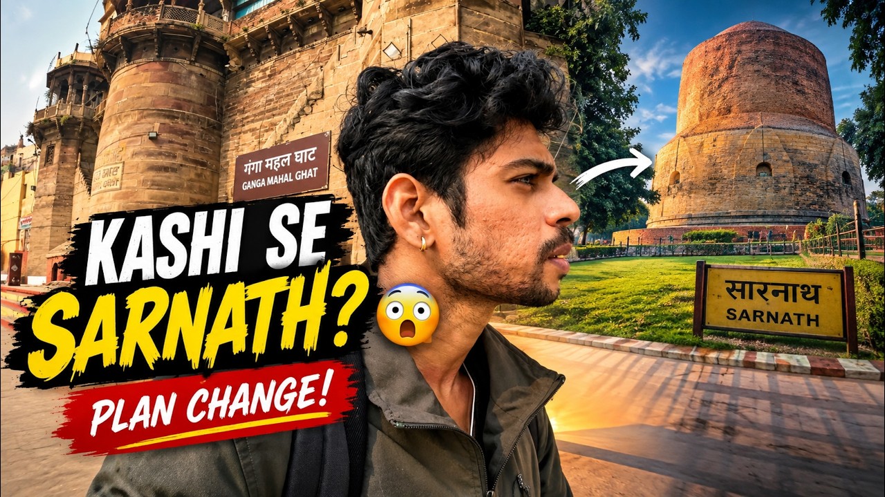 From the Fires of Manikarnika to the Peace of Sarnath