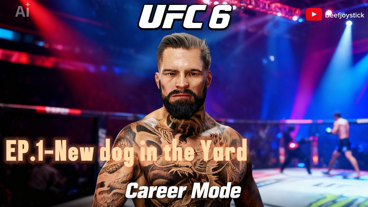 UFC 6 CAREER MODE EP.1 Lightweight/New dawg in the Yard