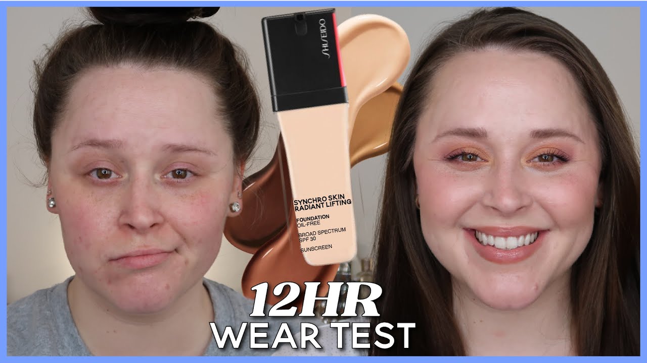 SHISEIDO SYNCHRO SKIN RADIANT LIFTING FOUNDATION in 140 PORCELAIN | 3 Day Wear Test and Review