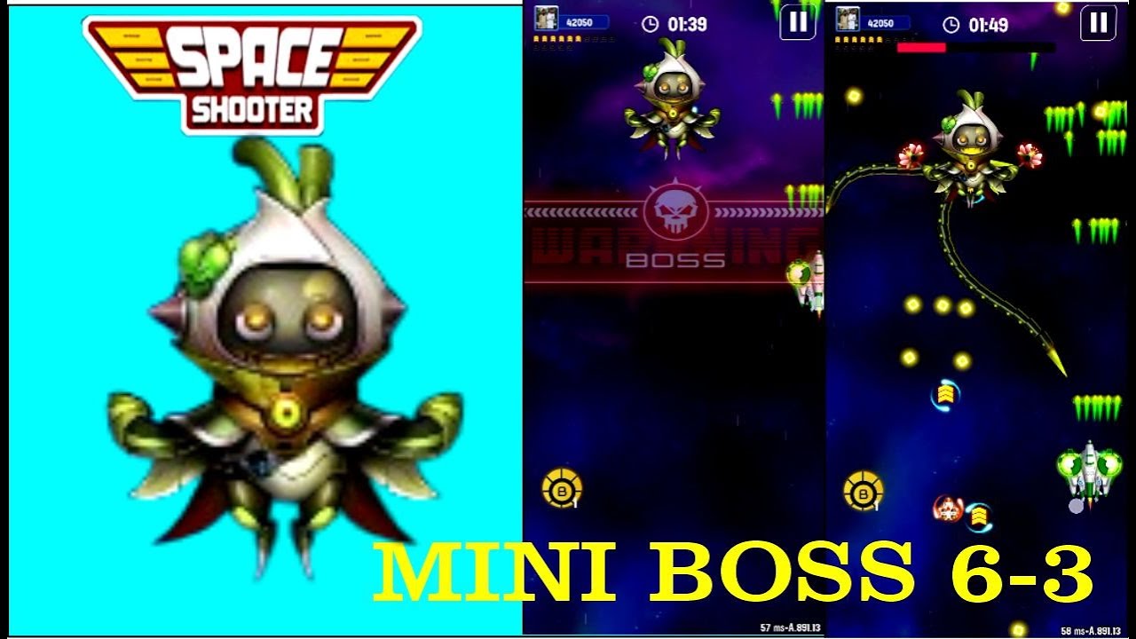 🔥 Boss Mini Boss 6.3 Epic Fight | Space Shooter Showdown by World Bosses 🚀