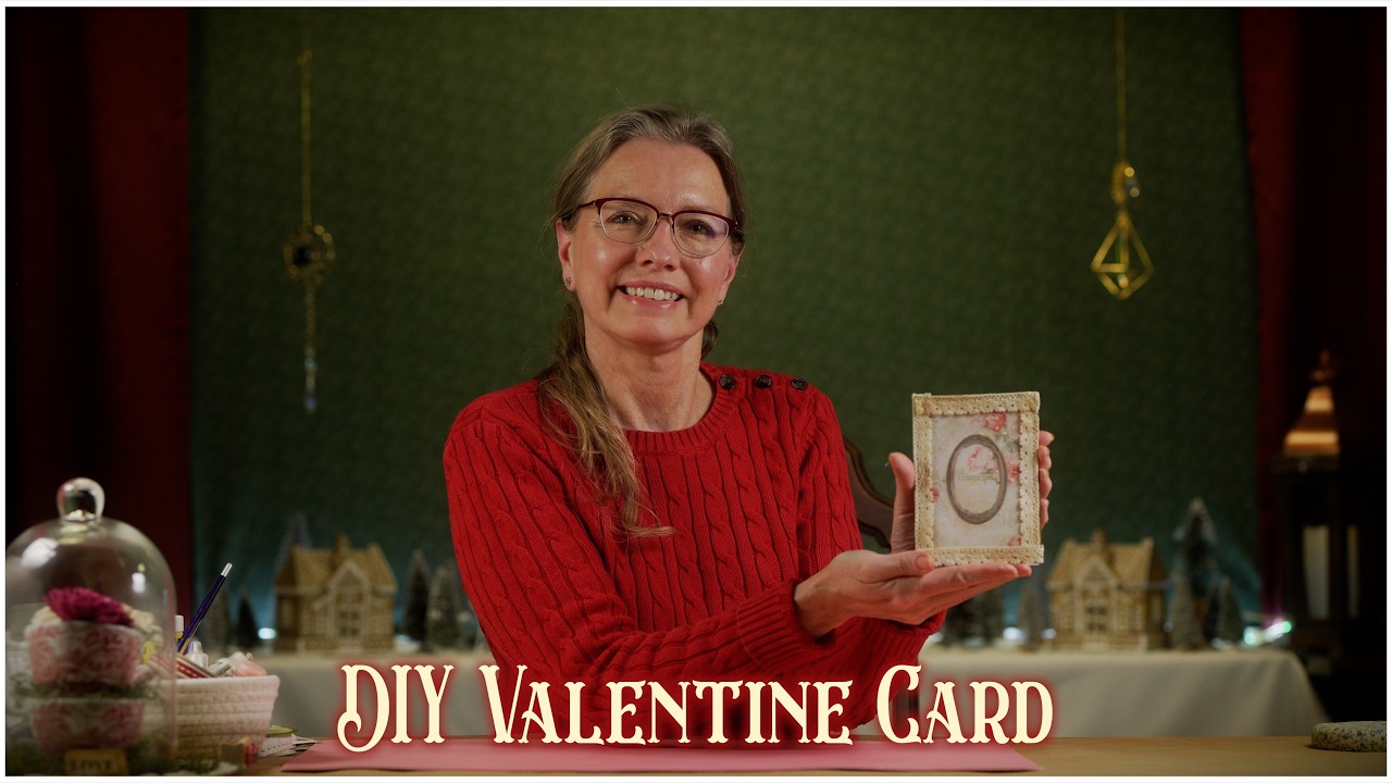 DIY Easy Valentine Cards | Floral Decoupage & Soft Roses