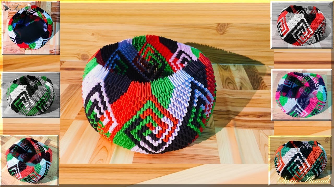 Как сделать 3d оригами box 19