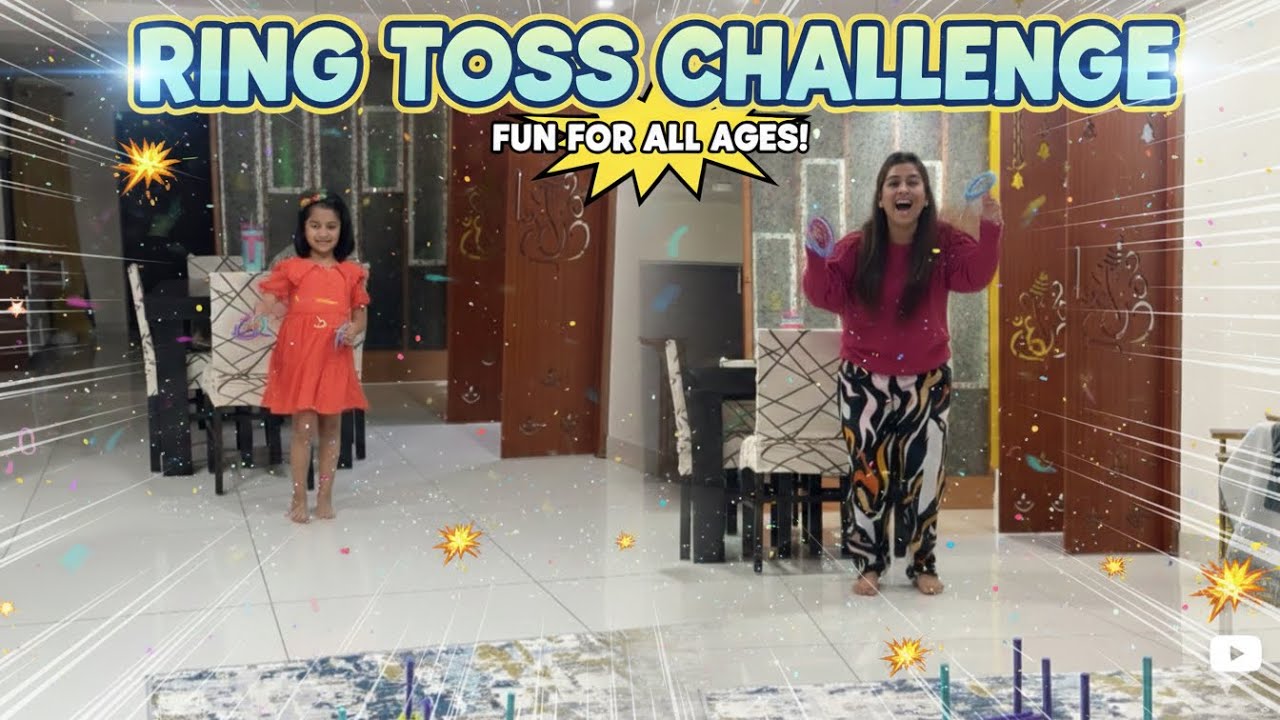 🤯 Ring Toss + Poison Challenge! Kaun Bacha Aur Kaun Phansa?!