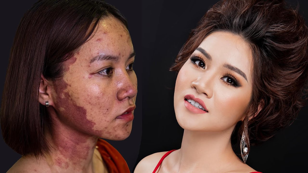 Trang Điểm Che Bớt Đỏ( English sub) / Hùng Việt Makeup