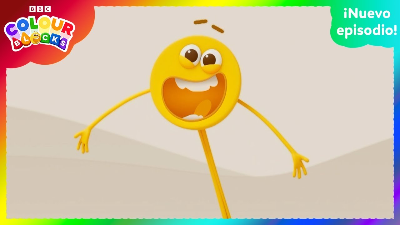 Amarelo Feliz! Explore Coisas Amarelas com o Yellow | Crianças Aprendem as Cores |  Blocos Coloridos