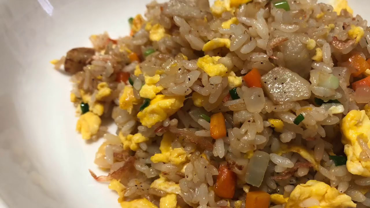Friedrice with homemade fishball