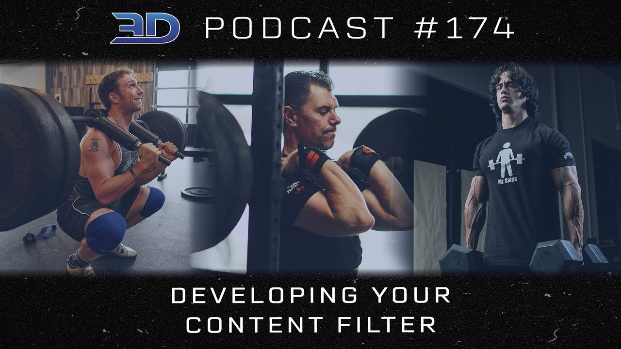 3DMJ Podcast #174: Developing Your Content Filter