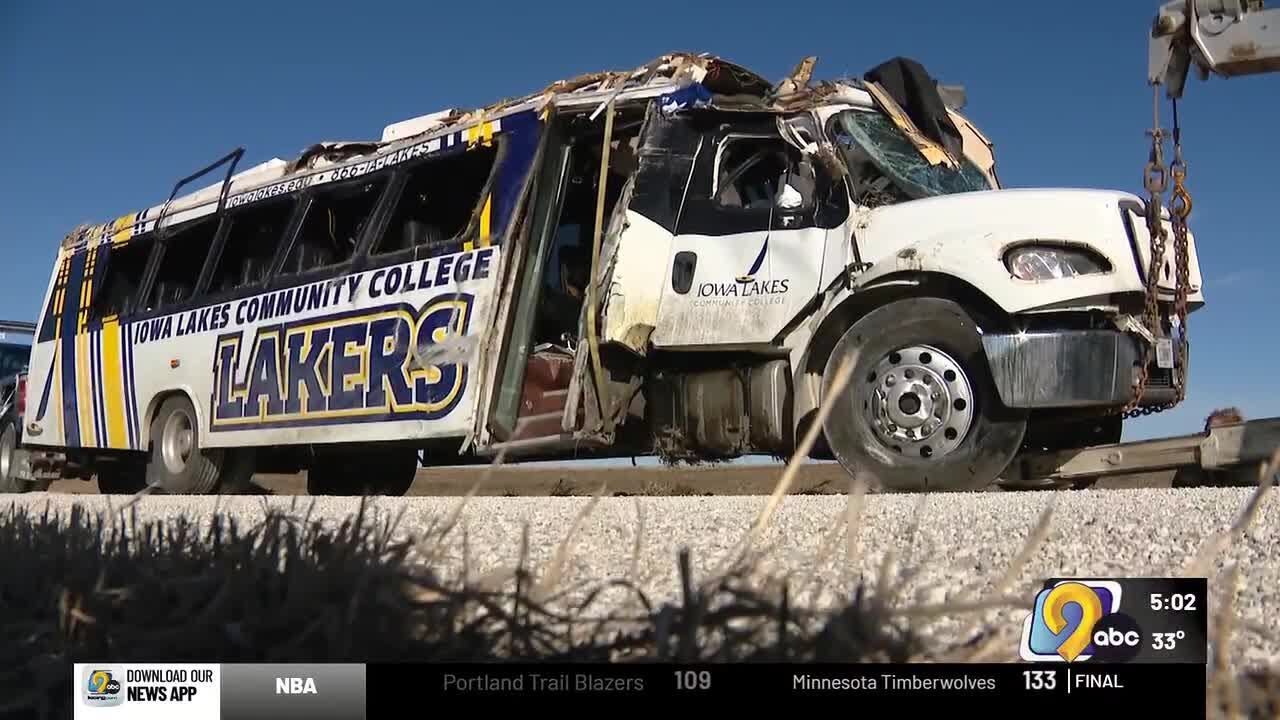 Iowa Lakes Community College mourns the individual killed in a bus crash