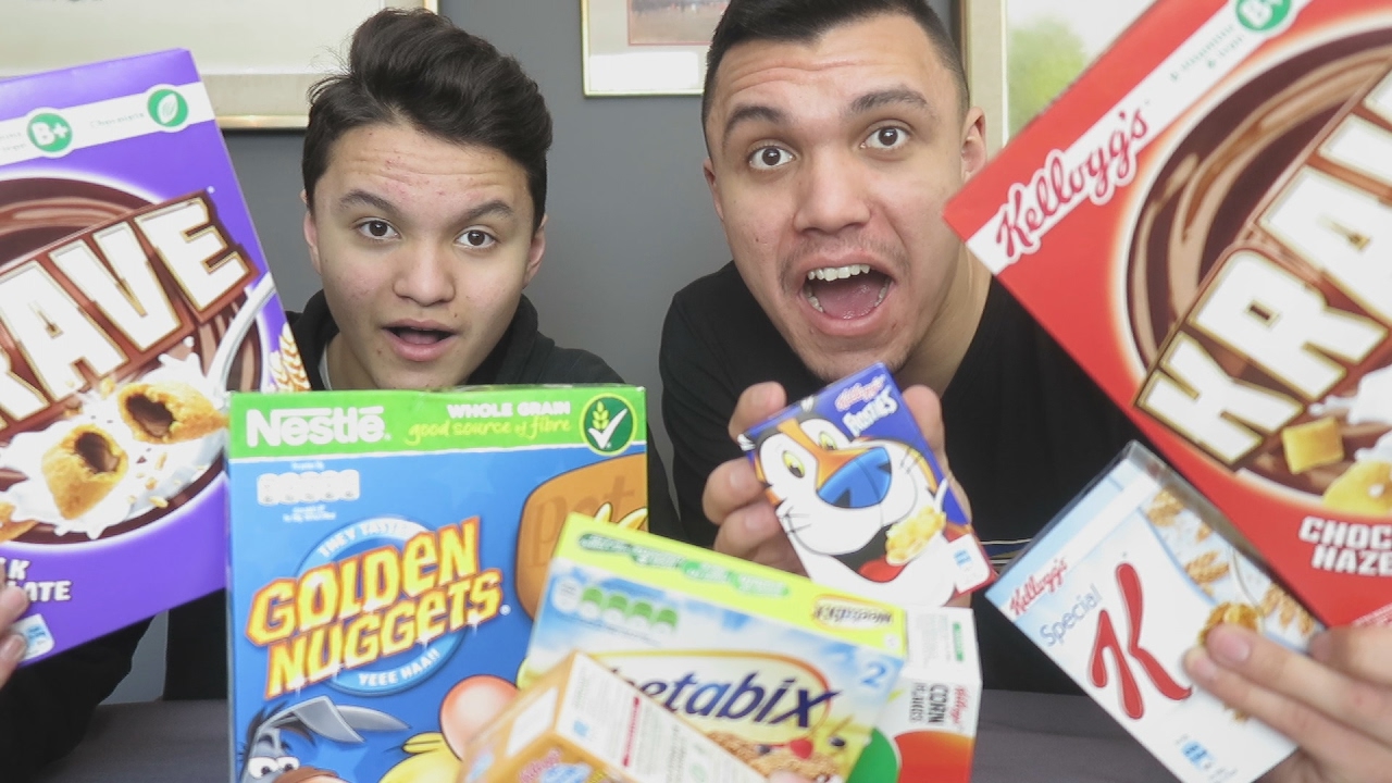 THE CEREAL TASTE TEST CHALLENGE!!