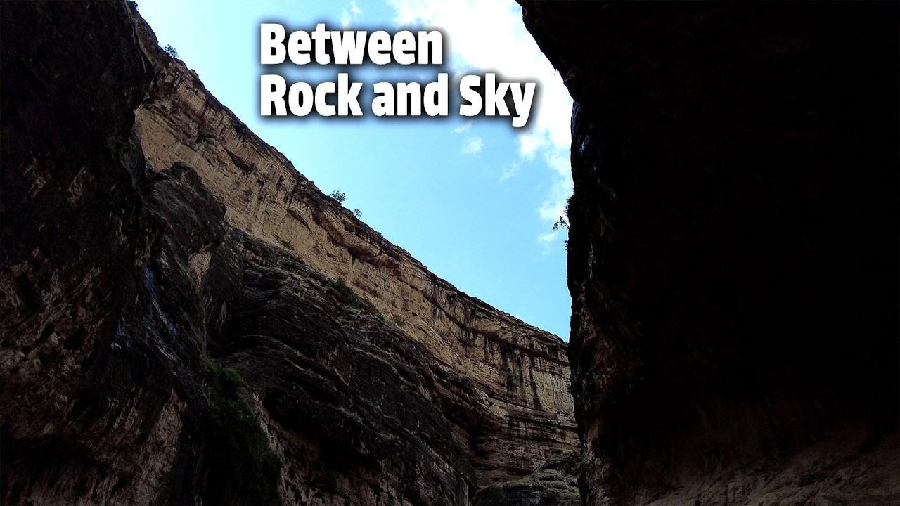 IRAN today walking tour – Into a Remote Gorge in Western Iran, Zarangoosh, Ilam  | 4K