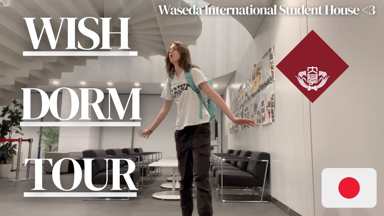 WISH Dorm Tour (Waseda University's best dorm) 🇯🇵📚