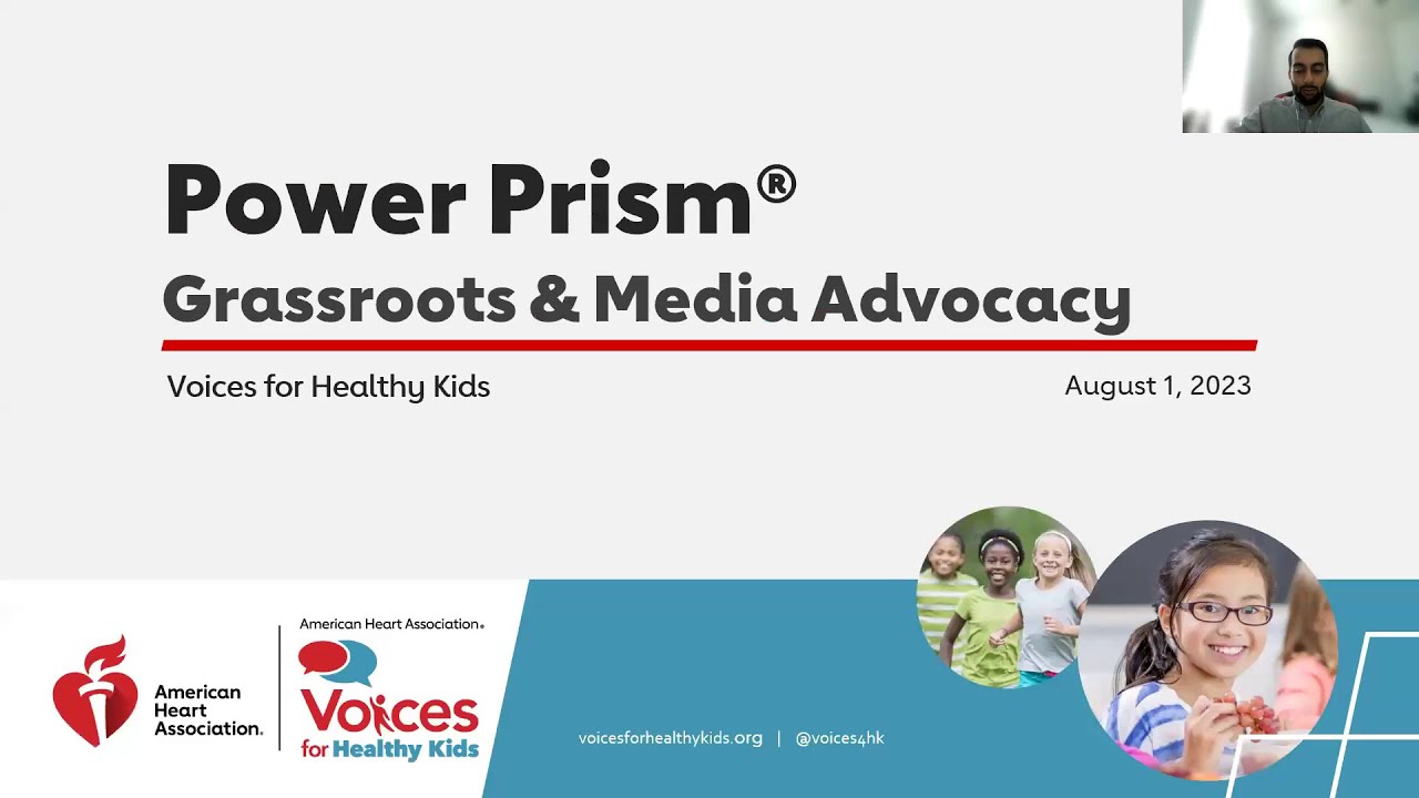 Power Prism&reg; Training Series: Grassroots and Media Advocacy