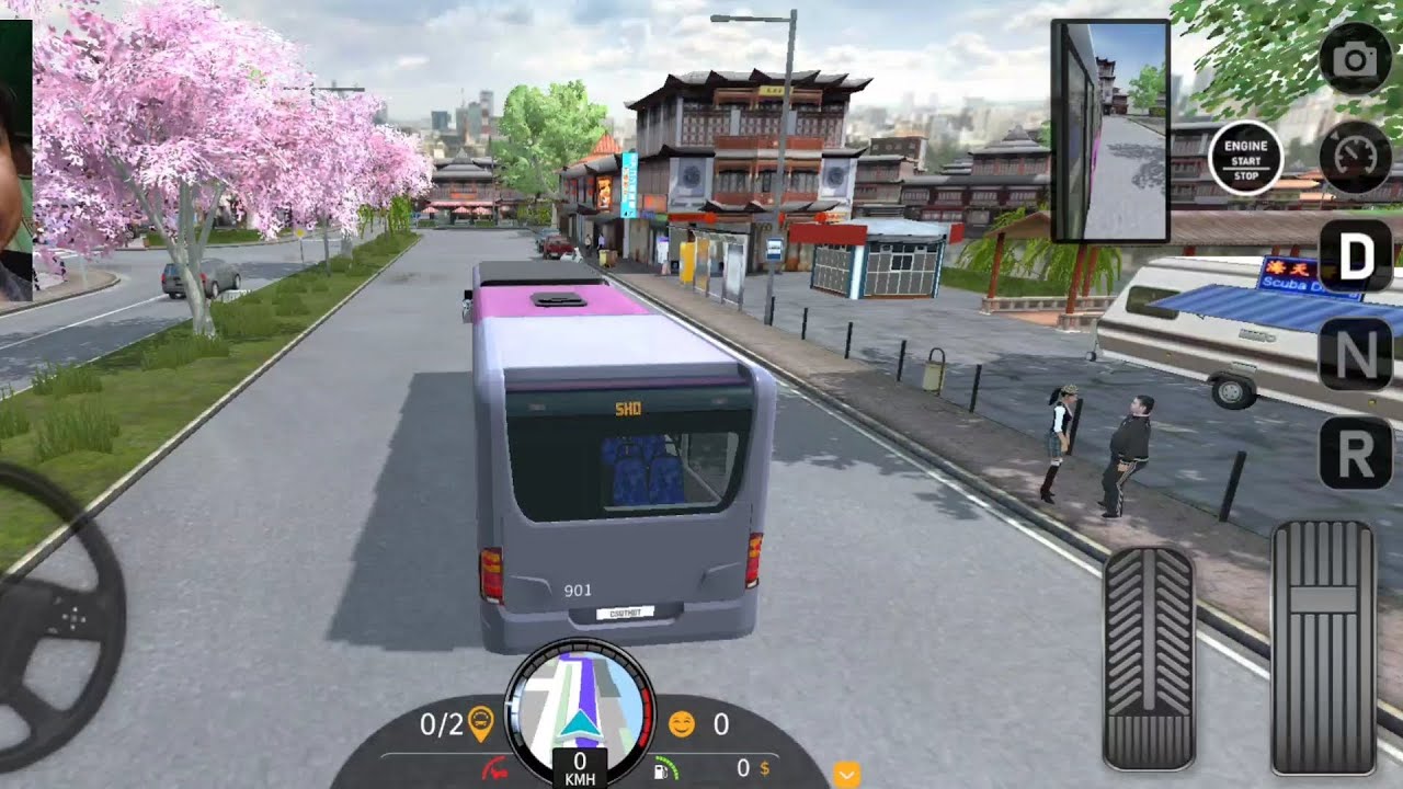 Bus Simulator 2023 Part 12 Gameplay Android CSQTHDT in China 🇨🇳